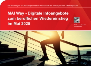 MAI WAY - Digitale Infoangebote zum beruflichen Wiedereinstieg im Mai 2025