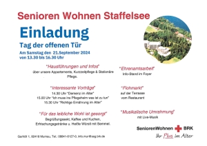 Tag der offene Türe im SeniorenWohnen Murnau