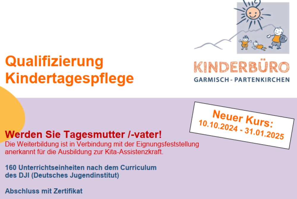 Qualifizierung Kindertagespflege