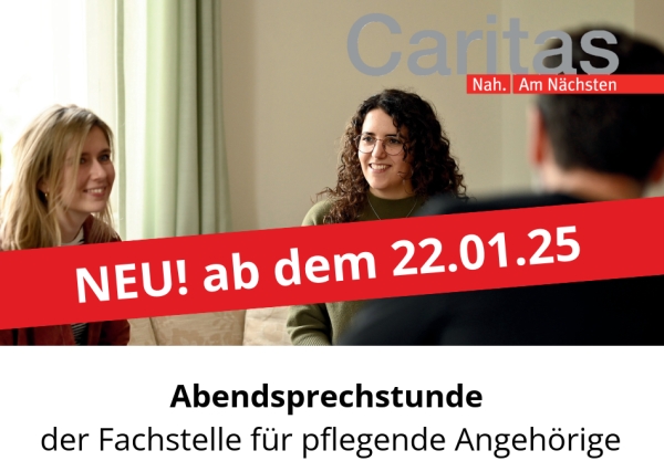 Abendsprechstunde  der Fachstelle für pflegende Angehörige