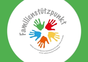 Bastelaktion im Familiencafé in Burgrain