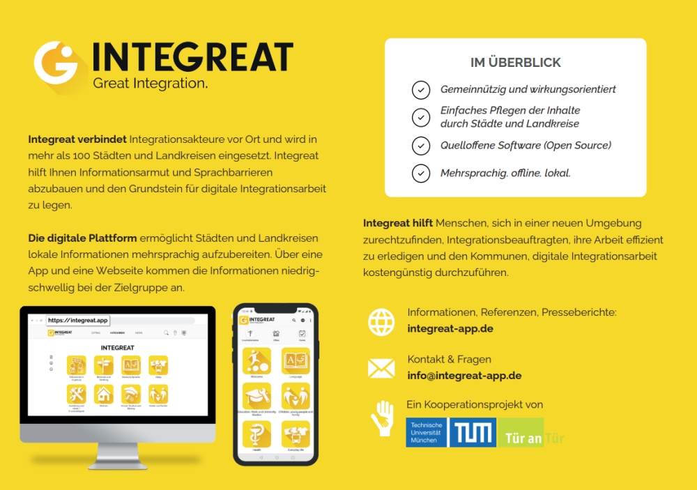 6 Jahre Integreat  – So hilft die Plattform Zugewanderten im Landkreis Garmisch-Partenkirchen