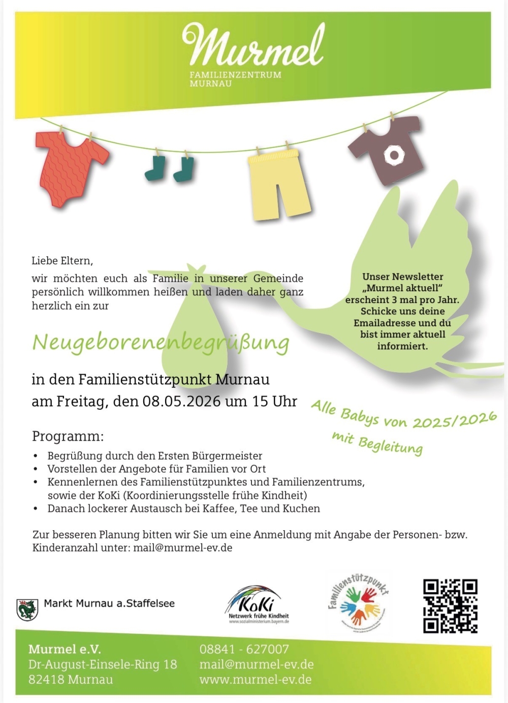 Neugeborenenbegrüßung Murnau